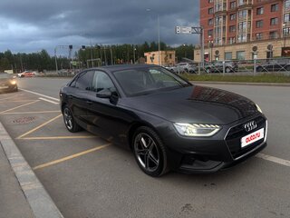 2021 Audi A4 35 TFSI V (B9) Рестайлинг, серый, 3430000 рублей, вид 3