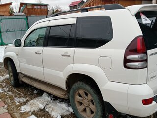 2007 Toyota Land Cruiser Prado 5-speed 120 Series Рестайлинг, белый, 2550000 рублей, вид 4