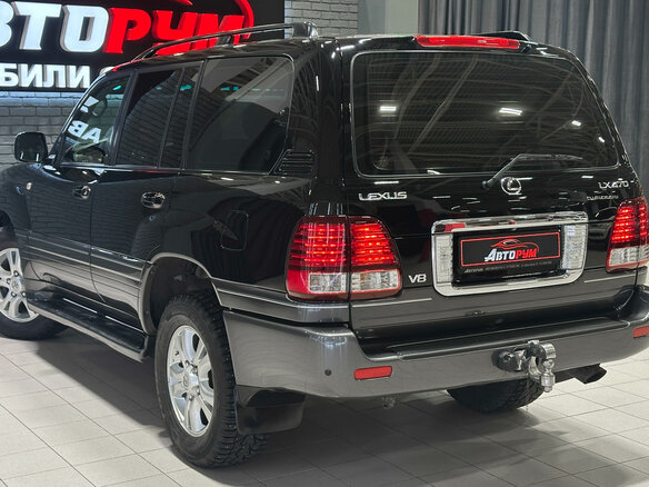 2005 Lexus LX 470 II Рестайлинг, чёрный, 2707000 рублей - вид 8