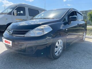 2012 Nissan Tiida I Рестайлинг, чёрный, 460000 рублей, вид 3