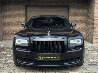 2016 Rolls-Royce Ghost I Рестайлинг (Series II), чёрный, 13600000 рублей, вид 2