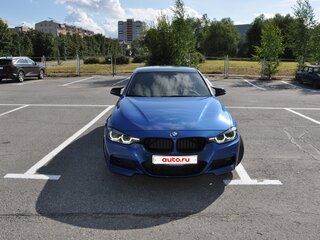 2017 BMW 3 серии 320i xDrive VI (F3x) Рестайлинг, синий, 2500000 рублей, вид 3