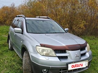 2006 Mitsubishi Outlander I, серый, 680000 рублей, вид 2