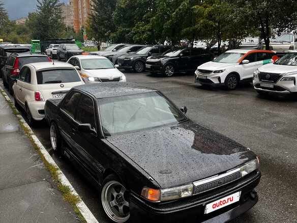 1989 Toyota Cresta III (X80), чёрный