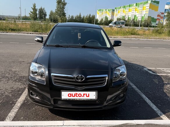 2008 Toyota Avensis II Рестайлинг, чёрный, 870000 рублей - вид 1