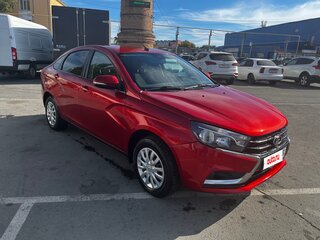 2019 Lada (ВАЗ) Vesta I, красный, 799000 рублей, вид 3