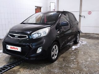 2013 Kia Picanto II, чёрный, 590000 рублей, вид 2