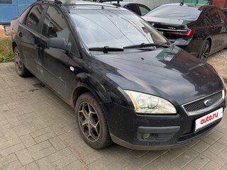 2006 Ford Focus II, чёрный, 235000 рублей, вид 1