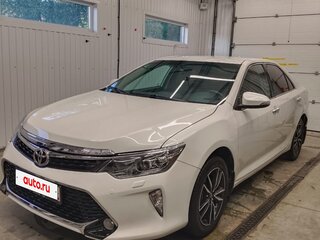 2017 Toyota Camry US Market VII (XV50) Рестайлинг, белый, 2100000 рублей, вид 1