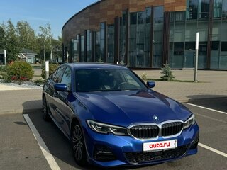2019 BMW 3 серии 330d VII (G2x), синий, 3300000 рублей, вид 3