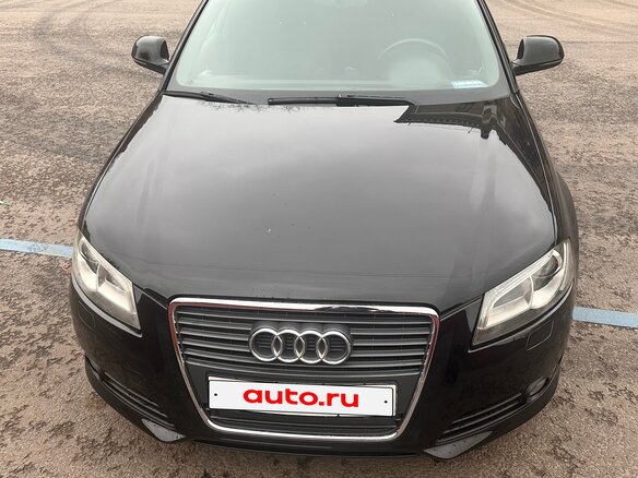 2009 Audi A3 II (8P) Рестайлинг 2, чёрный, 800000 рублей - вид 1