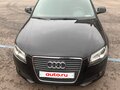 2009 Audi A3 II (8P) Рестайлинг 2, чёрный, 800000 рублей - вид 1