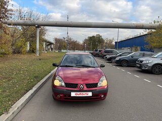 2002 Renault Symbol I Рестайлинг, красный, 180000 рублей, вид 2