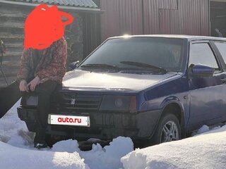 1987 Lada (ВАЗ) 2108 21086, синий, 120000 рублей, вид 2