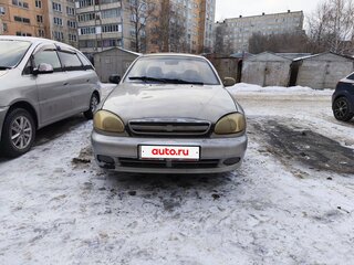 2008 Chevrolet Lanos I, серебристый, 200000 рублей, вид 1