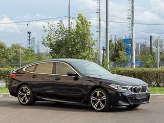 2021 BMW 6 серии Gran Turismo 630i xDrive IV (G32) Рестайлинг, синий, 6500000 рублей, вид 3