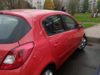 2007 Opel Corsa D, красный, 350000 рублей, вид 4