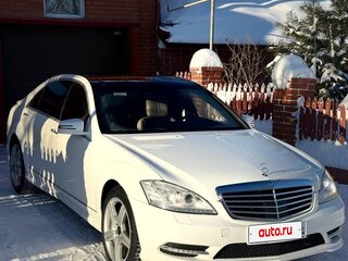 2006 Mercedes-Benz S-Класс 500 Long V (W221), белый, 1250000 рублей, вид 5