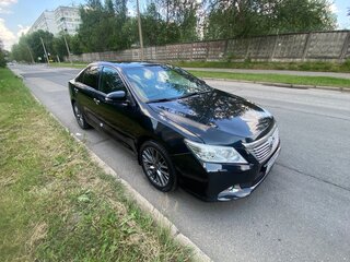 2014 Toyota Camry VII (XV50), чёрный, 1750000 рублей, вид 1