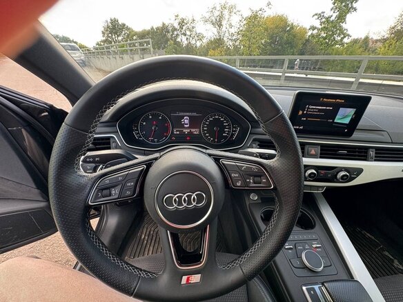2017 Audi A4 V (B9), серый, 4000000 рублей - вид 7