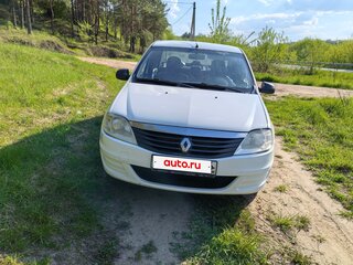 2012 Renault Logan I Рестайлинг, белый, 400000 рублей, вид 1