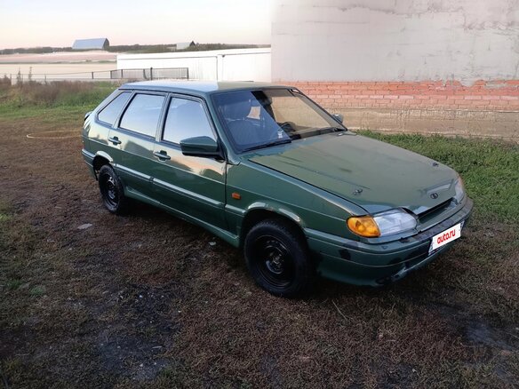 2005 Lada (ВАЗ) 2114, зелёный, 89000 рублей - вид 1