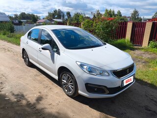 2018 Peugeot 408 I Рестайлинг, белый, 1300000 рублей, вид 4