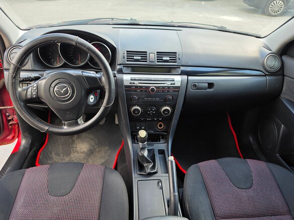2005 Mazda 3 I (BK), красный - вид 8