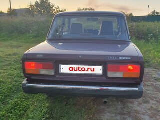2005 Lada (ВАЗ) 2107, пурпурный, 120000 рублей, вид 4