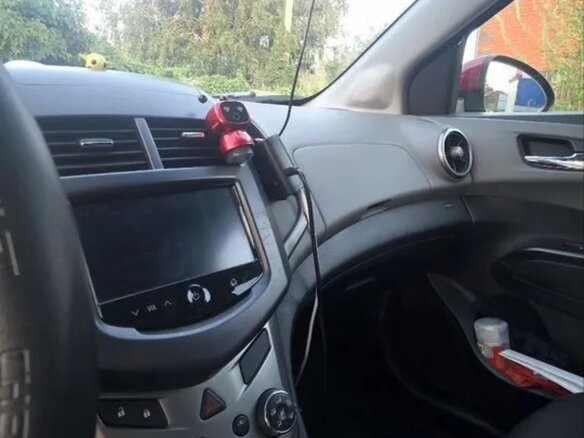 2014 Chevrolet Aveo II, красный - вид 7