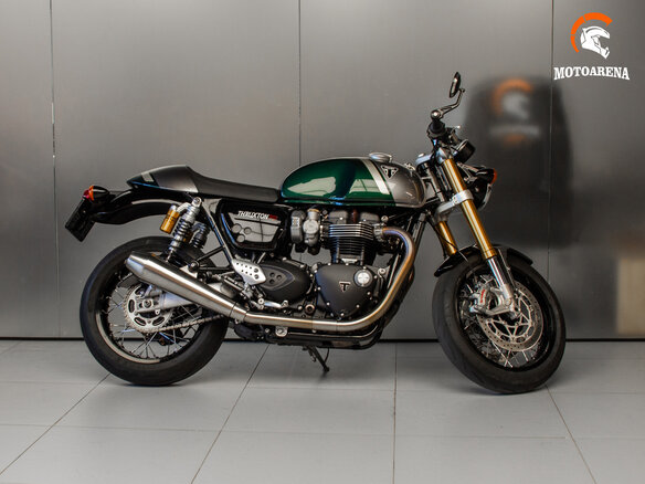 2022 Triumph Thruxton, чёрный, 1331647 рублей - вид 7