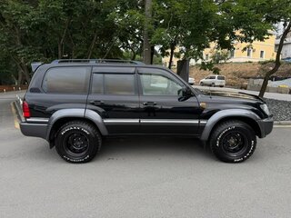 2003 Toyota Land Cruiser 100 Series Рестайлинг 1, чёрный, 2080000 рублей, вид 4