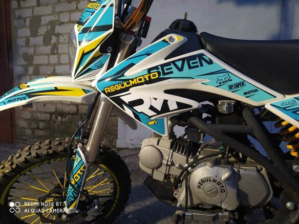 2020 Regulmoto Seven 125E, зелёный, 700000 рублей - вид 3