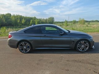 2018 BMW 4 серии 440i xDrive F32/F33/F36 Рестайлинг, серый, 3850000 рублей, вид 4