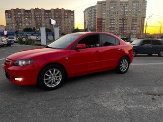 2008 Mazda 3 5-speed I (BK) Рестайлинг, красный, 680000 рублей, вид 3