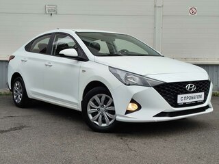 2020 Hyundai Solaris II Рестайлинг, белый, 1415000 рублей, вид 3