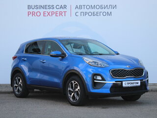 2020 Kia Sportage IV Рестайлинг, синий, 2135000 рублей, вид 3