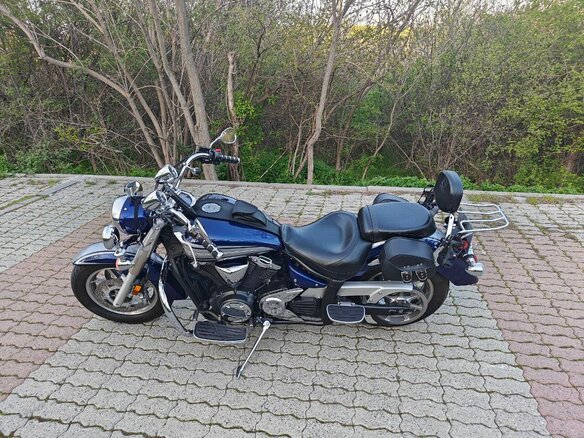 2009 Yamaha XVS1300, синий, 850000 рублей - вид 5