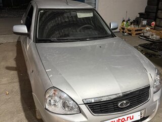 2014 Lada (ВАЗ) Priora I Рестайлинг, серебристый, 390000 рублей, вид 3