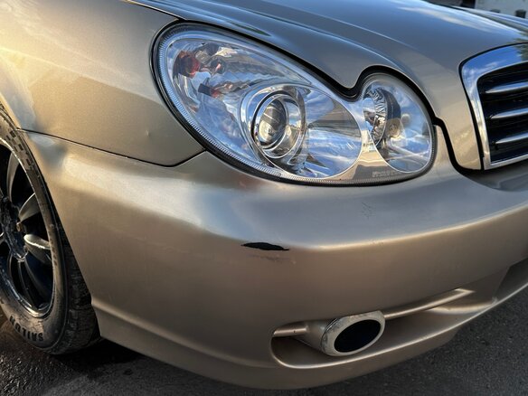 2006 Hyundai Sonata ТагАЗ IV (EF) Рестайлинг, бежевый, 280000 рублей - вид 15