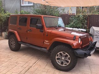 2014 Jeep Wrangler III (JK), оранжевый, 3000000 рублей, вид 3