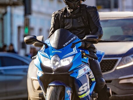 2009 Suzuki GSX-R 750, синий, 590000 рублей, вид 4