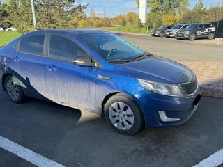 2012 Kia Rio 4-speed III, синий, 769000 рублей, вид 1