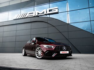 2021 Mercedes-Benz CLA AMG 45 AMG S II (C118, X118), красный, 4000000 рублей, вид 1