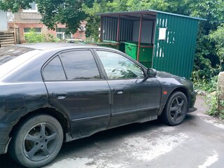 2000 Mitsubishi Galant VIII Рестайлинг, синий, 220000 рублей, вид 2