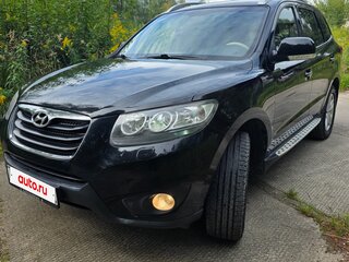 2011 Hyundai Santa Fe II Рестайлинг, чёрный, 1300000 рублей, вид 4
