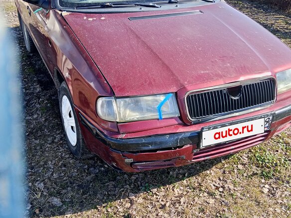 1998 Skoda Felicia I, красный, 114000 рублей
