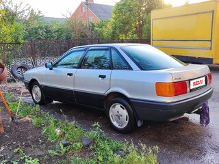 1991 Audi 80 IV (B3), серый, 230000 рублей, вид 5
