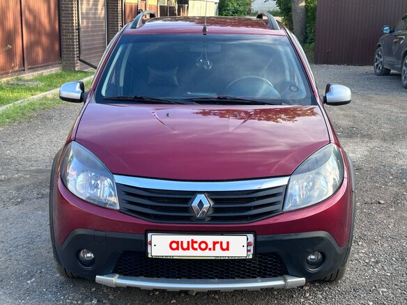 2011 Renault Sandero Stepway I, красный, 620000 рублей - вид 17