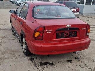 2008 Chevrolet Lanos I, красный, 120000 рублей, вид 4